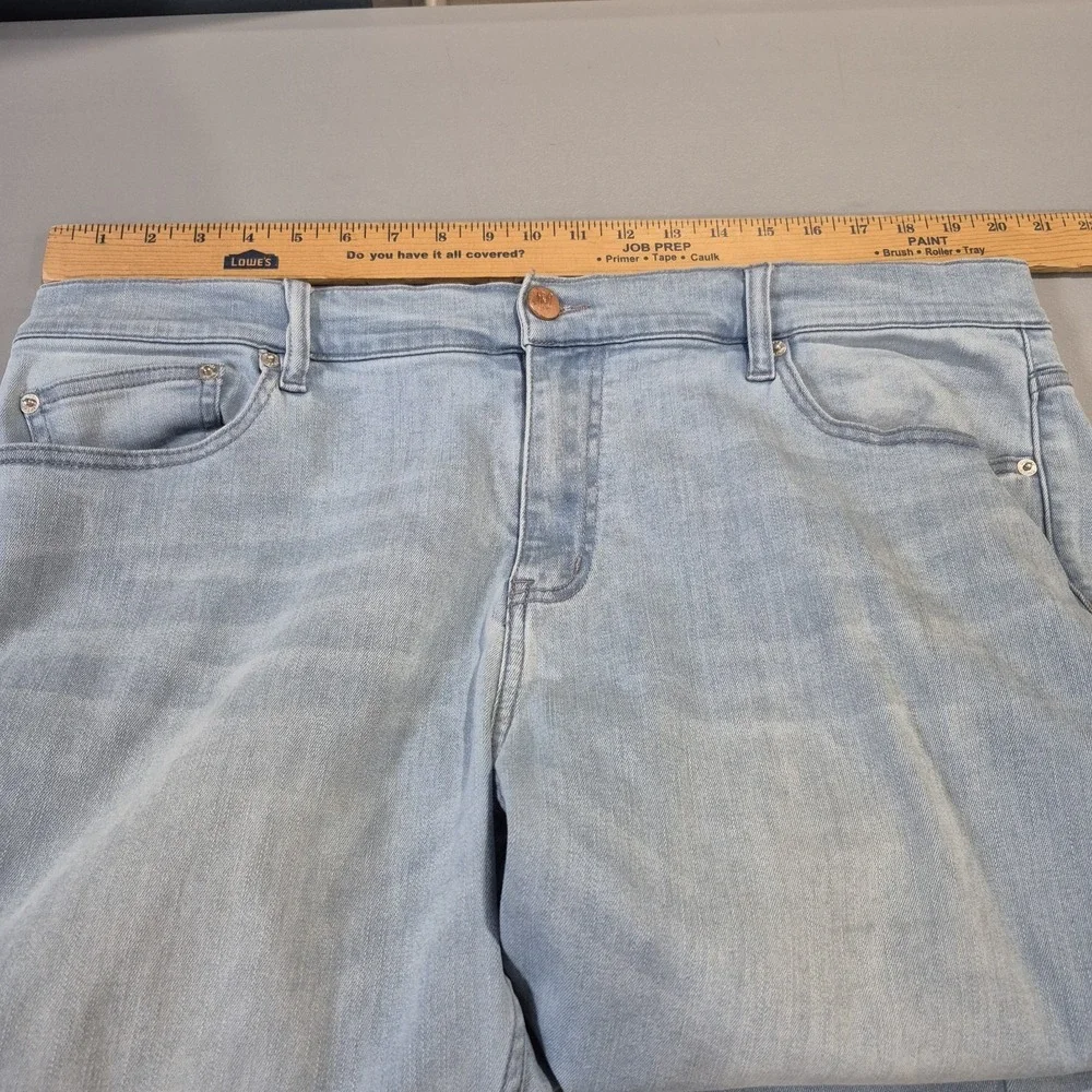 Mugsy Jeans‎ Mens 40x34 Grands Stretch Denim Light Wash Summer Breathable